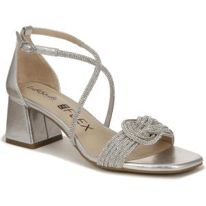 imageLifeStride Womens Captivate Strappy Block Heel Dress SandalsSilver