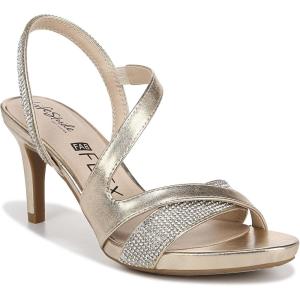 imageLifeStride Womens Mia Glitz Strappy Heeled Dress SandalsGold