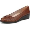 Walnut Faux Leather