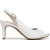 imageLifeStride womens Teller 2 Slingback Peep Toe PumpsHeeled SandalBright White