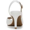 imageLifeStride womens Teller 2 Slingback Peep Toe PumpsHeeled SandalBright White