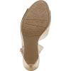 imageLifeStride womens Teller 2 Slingback Peep Toe PumpsHeeled SandalGold Metallic