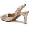 imageLifeStride womens Teller 2 Slingback Peep Toe PumpsHeeled SandalGold Metallic