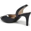 imageLifeStride womens Teller 2 Slingback Peep Toe PumpsHeeled SandalLux Navy