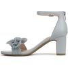 imageLifeStride Womens Florence Bow Heeled SandalIce Blue