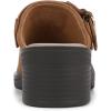 imageLifeStride Womens Open Book MuleWhiskey Tan Leather Fabric