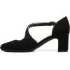 imageLifeStride Womens Tracy Block Heel PumpBlack Microfiber