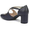 imageLifeStride Womens Tracy Block Heel PumpLux Navy