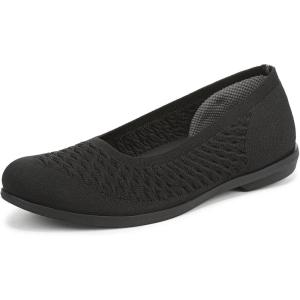 imageLifeStride Womens Khloe Comfort Ballet FlatBlack
