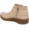 imageLifeStride Womens Gemma Ankle BootieLight Tan Microfiber