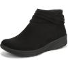 imageLifeStride Womens Gemma Ankle BootieBlack Microfiber