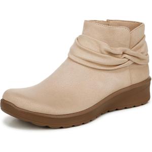 imageLifeStride Womens Gemma Ankle BootieLight Tan Microfiber