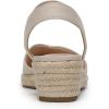 image:imageLifeStride Womens Kimmie Wedge EspadrillesAlmond Milk Canvas