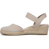 image:imageLifeStride Womens Kimmie Wedge EspadrillesAlmond Milk Canvas