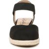 image:imageLifeStride Womens Kimmie Wedge EspadrillesBlack Canvas