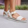 image:imageLifeStride womens Gillian Ankle Strap SandalsFlat SandalBone