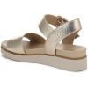 image:imageLifeStride womens Gillian Ankle Strap SandalsFlat SandalPlatino Gold