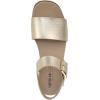 image:imageLifeStride womens Gillian Ankle Strap SandalsFlat SandalPlatino Gold