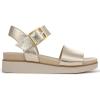 image:imageLifeStride womens Gillian Ankle Strap SandalsFlat SandalPlatino Gold