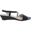 image:imageLifeStride womens YasmineWedge SandalBlack Canvas