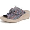 image:imageBZees Womens Smile SandalBright Multi Stripe