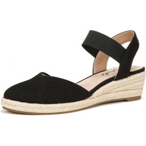 image:imageLifeStride Womens Kimmie Wedge EspadrillesBlack Canvas