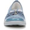 image:imageBZees LifeStride Womens Niche SlipOn Comfort Ballet Flat Washed Denim Fabric85