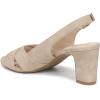 image:imageLifeStride womens Freesia Slingback SandalsDark Taupe Suede