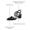 image:imageLifeStride April PumpsBlack Patent