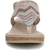 image:imageLifeStride Beachy Thong SandalsBeige Multi Stripe