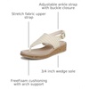 image:imageLifeStride Beachy Thong SandalsOff White Raffia