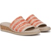 image:imageLifeStride Breezy Slide SandalsCoralTan Raffia