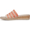 image:imageLifeStride Breezy Slide SandalsCoralTan Raffia