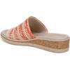 image:imageLifeStride Breezy Slide SandalsCoralTan Raffia