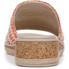 image:imageLifeStride Breezy Slide SandalsCoralTan Raffia