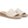 image:imageLifeStride Breezy Slide SandalsNatural Stretch Raffia Fabric