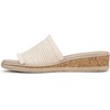 image:imageLifeStride Breezy Slide SandalsNatural Stretch Raffia Fabric