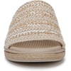 image:imageLifeStride Breezy Slide SandalsWhite Raffia Fabric