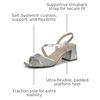 image:imageLifeStride Cheyenne Slingback SandalsSilver