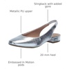 image:imageLifeStride Claire Slingback Ballet FlatsSilver