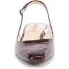 image:imageLifeStride Lorena Slingback ShoesDark Chocolate Croco