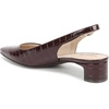 image:imageLifeStride Lorena Slingback ShoesDark Chocolate Croco