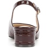 image:imageLifeStride Lorena Slingback ShoesDark Chocolate Croco