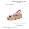 image:imageLifeStride Odette Strappy SandalsCoral Pink