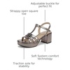 image:imageLifeStride RioPewter Grey Faux Leather