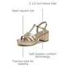 image:imageLifeStride RioPlatino Gold Faux Leather
