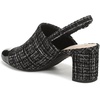 image:imageLifeStride Tessa Slingback ShoesBlack Tweed