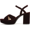 image:imageLifeStride Womens Alice Heeled SandalChocolate Plum Velvet