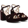 image:imageLifeStride Womens Alice Heeled SandalChocolate Plum Velvet