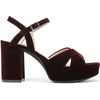 image:imageLifeStride Womens Alice Heeled SandalChocolate Plum Velvet